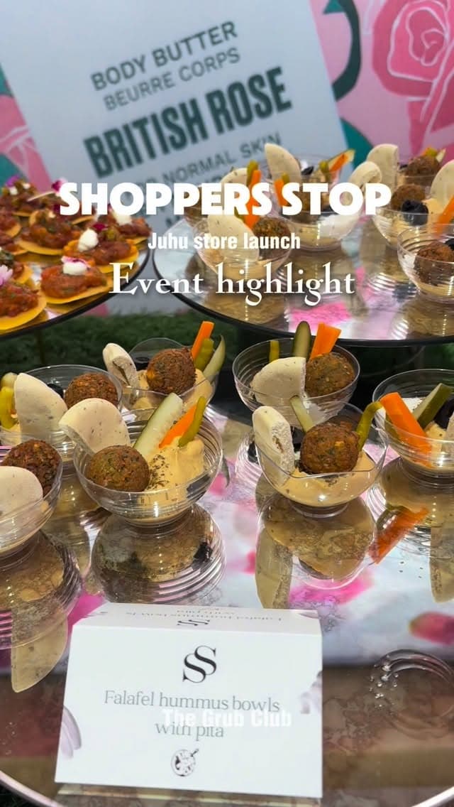 Celebrating a stylish new beginning at the Shoppers Stop Juhu store ✨ Loved curating a grazing table that matched the energy, elegance, a…
