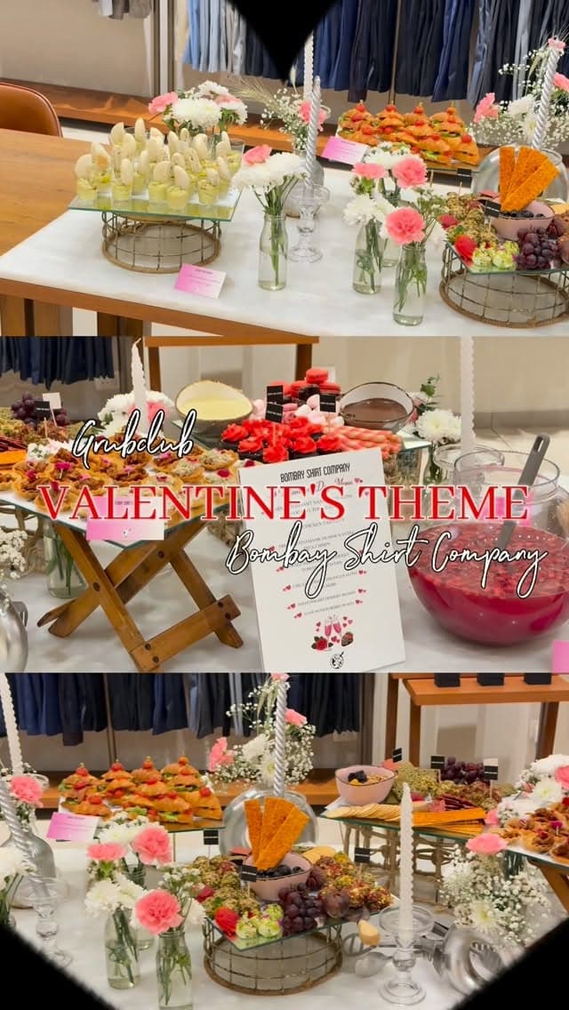 A Valentine’s Day setup we truly loved creating 💗 From thoughtful detailing to beautifully curated food, every element came together eff…