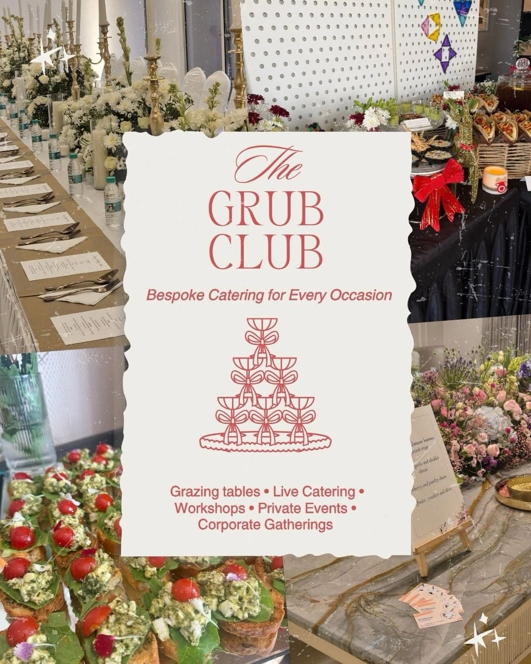 Not every event needs a ballroom. Sometimes all it takes is the right food, thoughtful styling, and attention to detail. At The Grub Club…