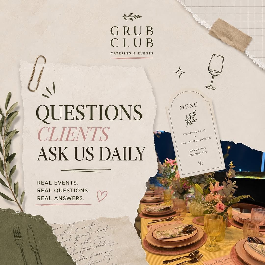 At The Grub Club, we believe great catering isn’t just about food it’s about creating an experience that feels effortless, beautiful, and…